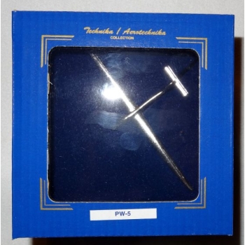 PW-5 SMYK szybowiec metalowy model na statywie podstawie (id: 164)